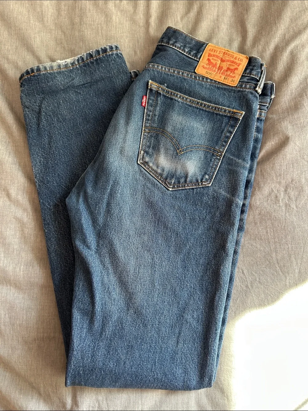 Levi’s 505 Jeans 34x36 - Picture 4 of 6